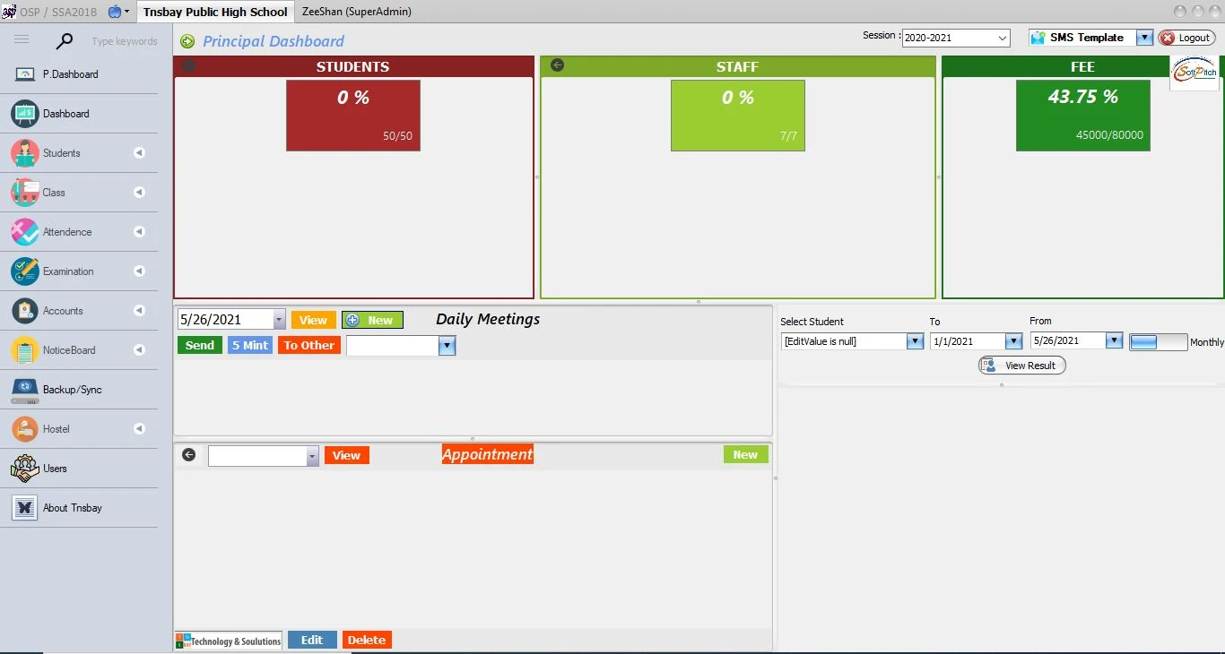 OSP (Online/Offline Student Portal)